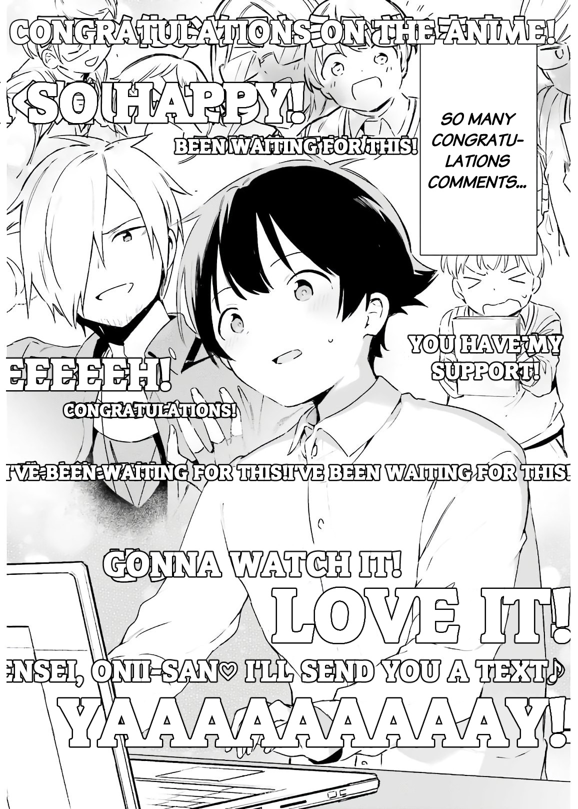 Ero Manga Sensei - Chapter 74: Masamune And The Anime Announcement