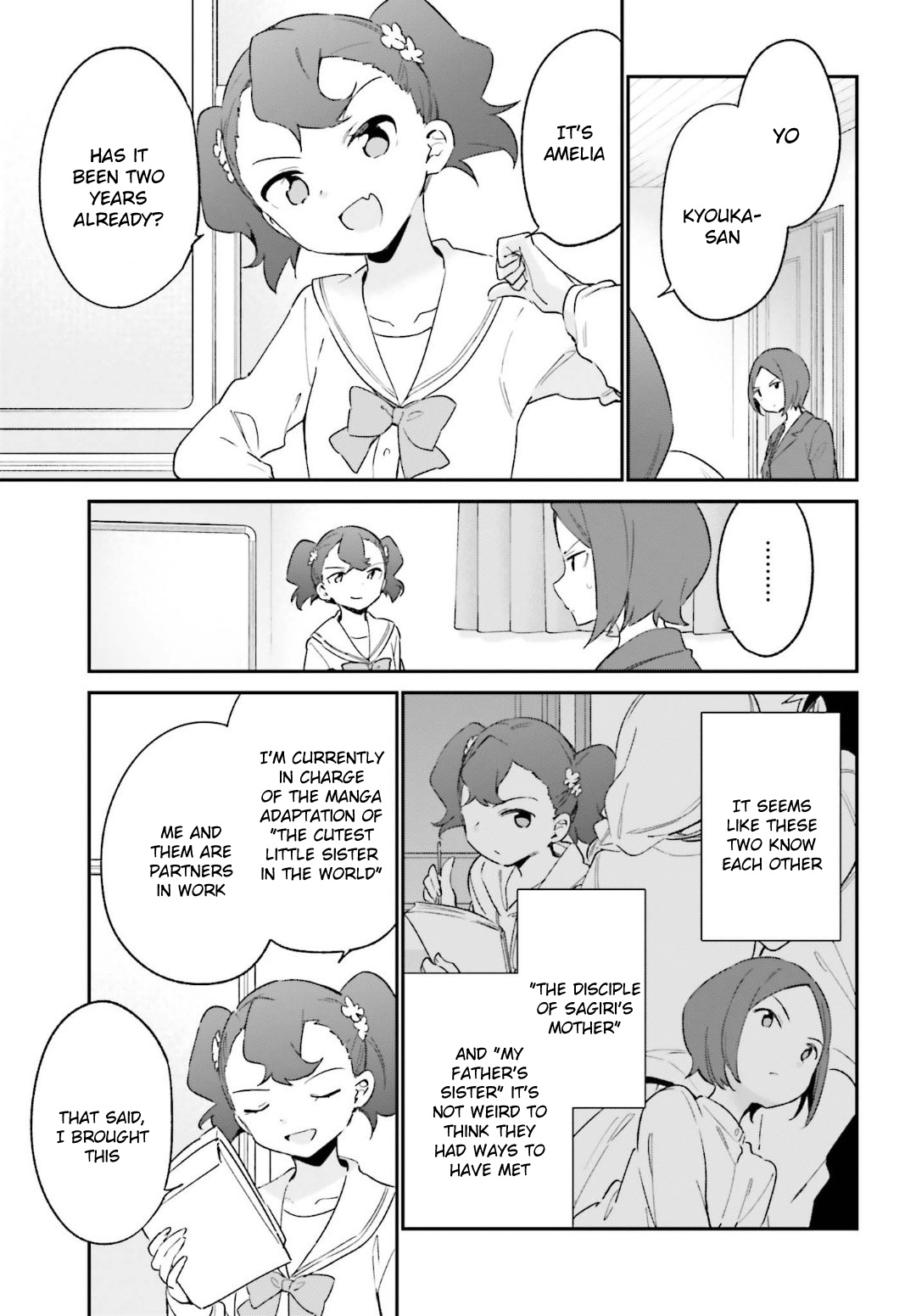 Ero Manga Sensei - Chapter 64: Sagiri's First Day Of School (7)