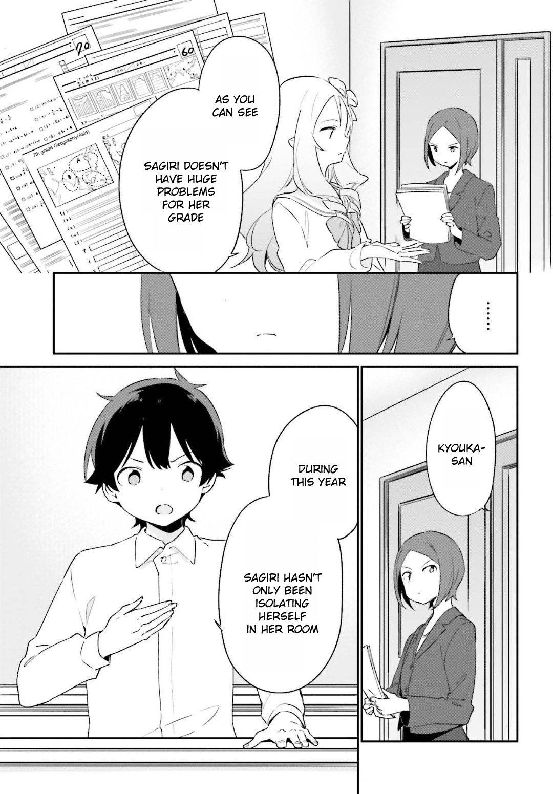 Ero Manga Sensei - Chapter 64: Sagiri's First Day Of School (7)