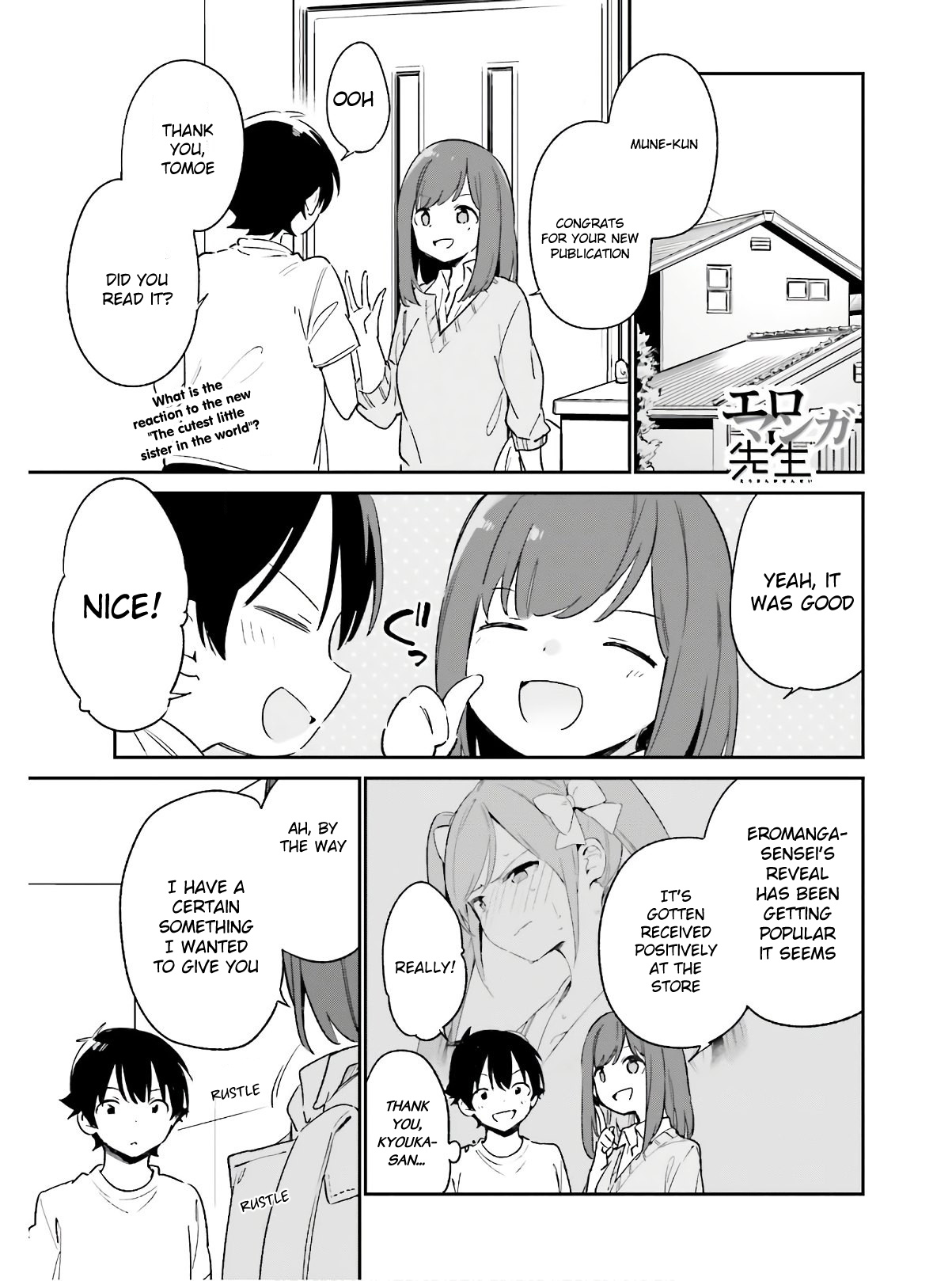 Ero Manga Sensei - Chapter 72: Sagiri And The Lewd Book