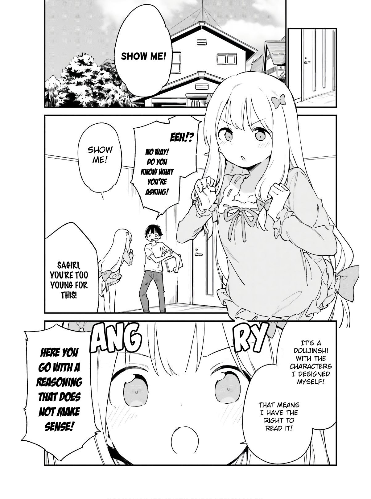 Ero Manga Sensei - Chapter 72: Sagiri And The Lewd Book