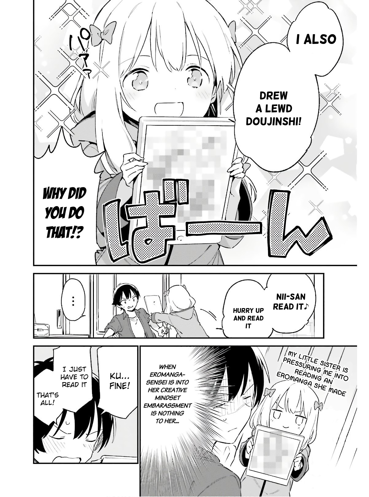 Ero Manga Sensei - Chapter 72: Sagiri And The Lewd Book