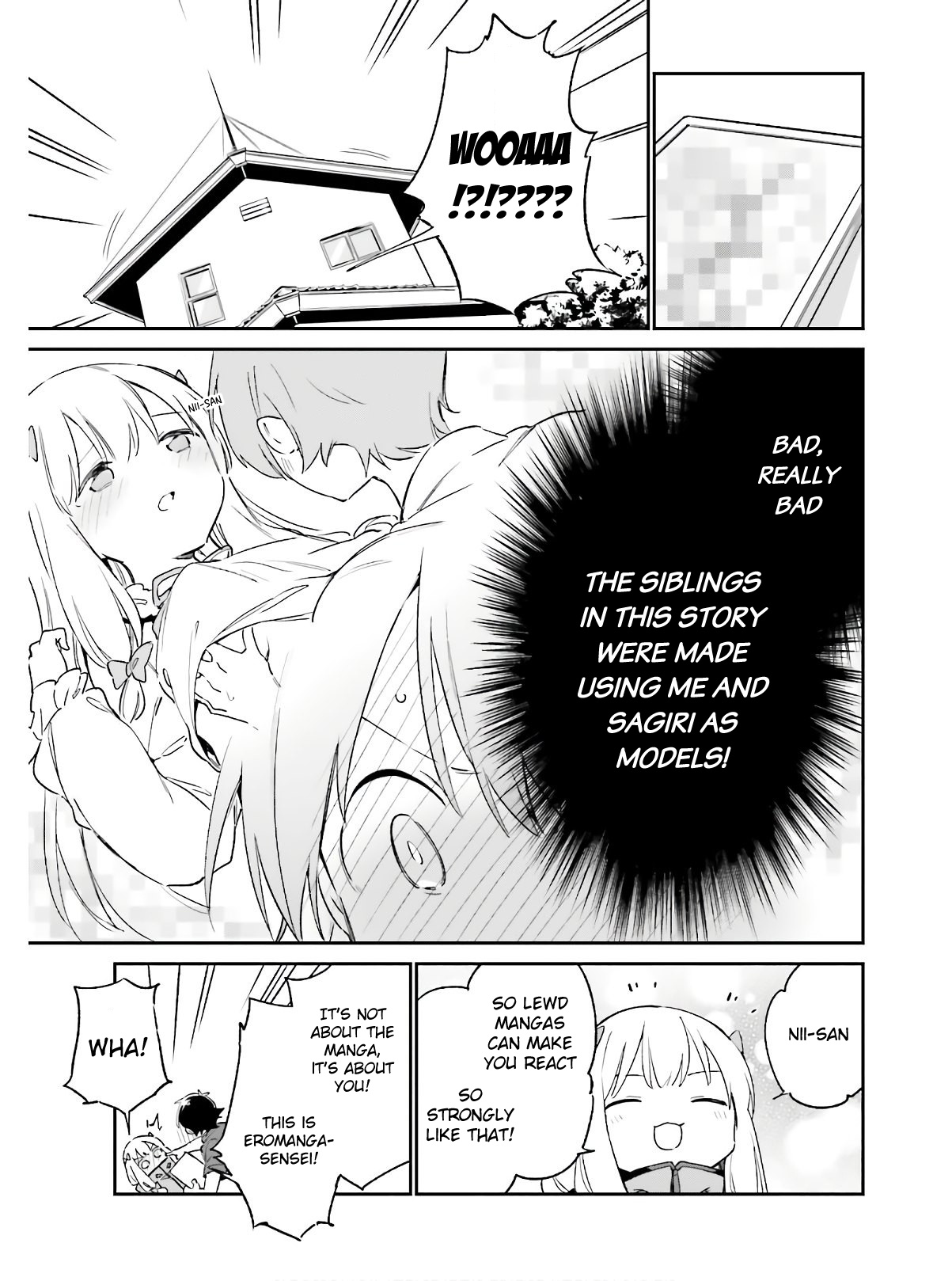 Ero Manga Sensei - Chapter 72: Sagiri And The Lewd Book