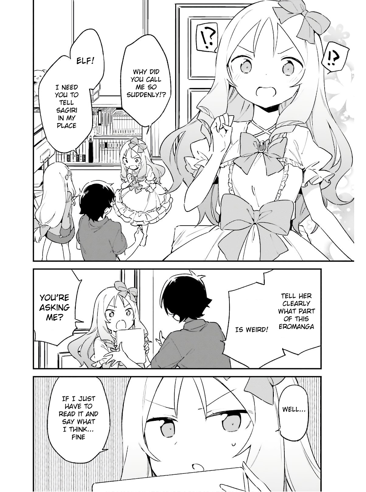 Ero Manga Sensei - Chapter 72: Sagiri And The Lewd Book