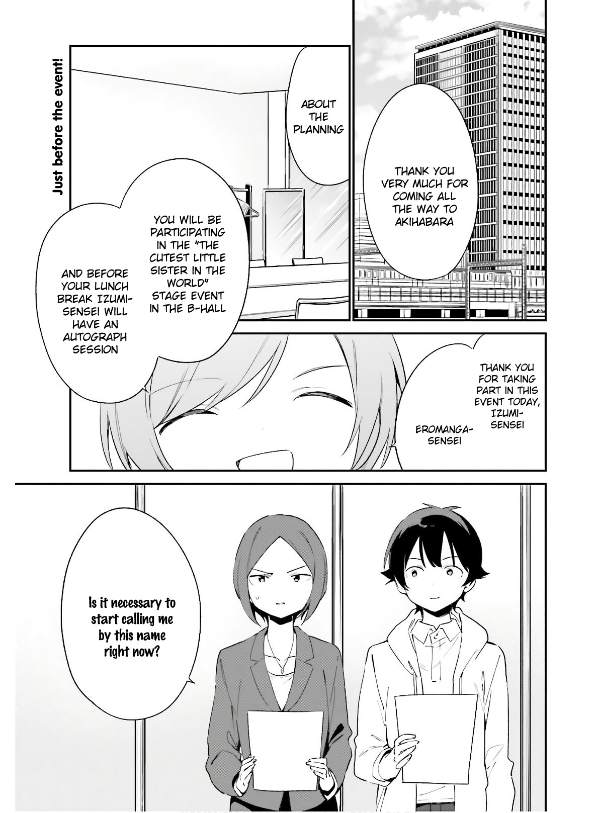 Ero Manga Sensei - Chapter 67: Eromanga-Sensei On Stage (2)