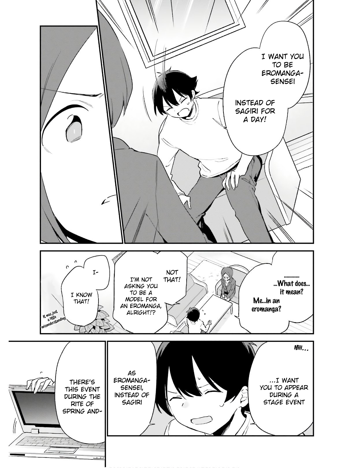 Ero Manga Sensei - Chapter 67: Eromanga-Sensei On Stage (2)