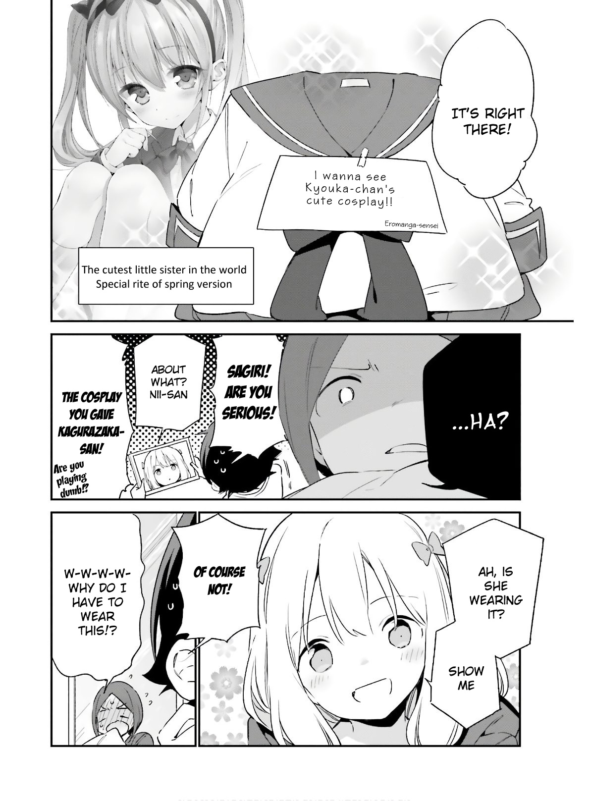 Ero Manga Sensei - Chapter 67: Eromanga-Sensei On Stage (2)