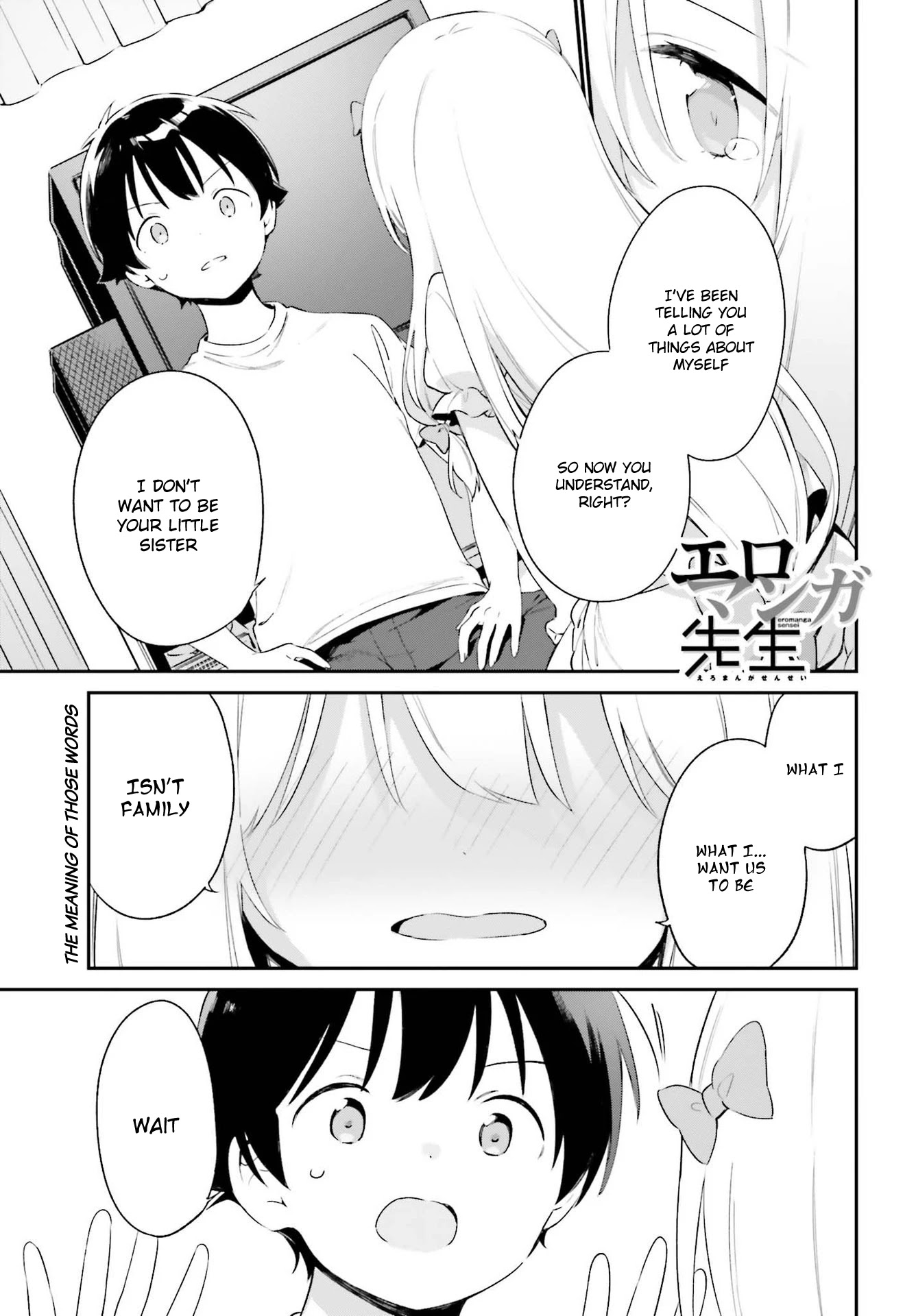 Ero Manga Sensei - Chapter 78: Sagiri And The Proposal