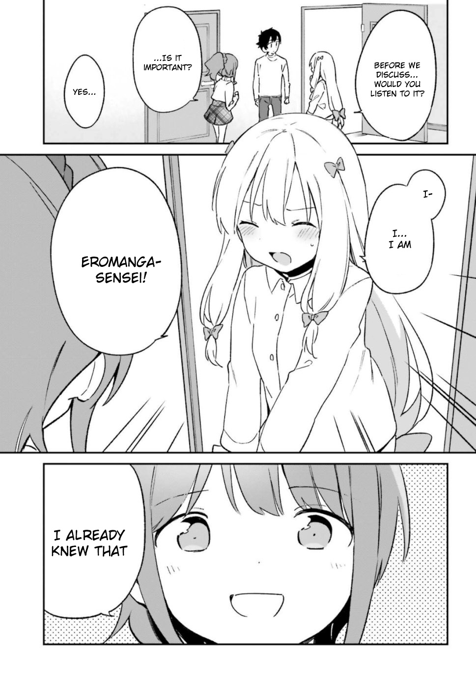 Ero Manga Sensei - Chapter 62: Sagiri's First Day Of School (5)