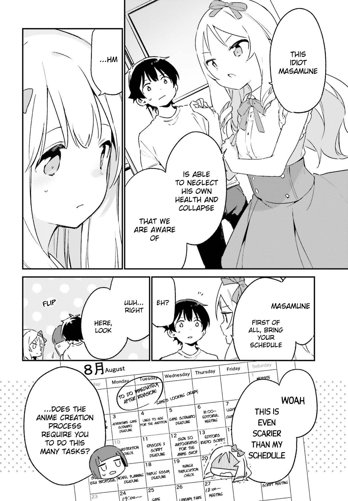 Ero Manga Sensei - Chapter 76: Sagiri And The Cohabitation (1)