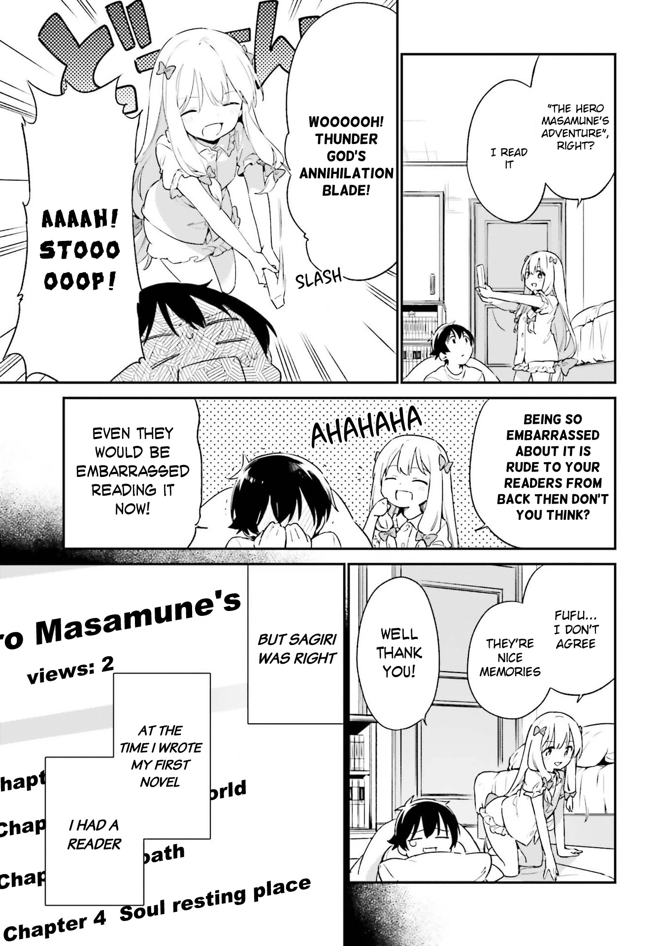 Ero Manga Sensei - Chapter 77: Sagiri And The Cohabitation (2)