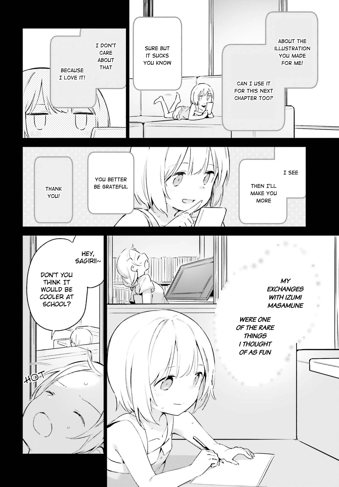 Ero Manga Sensei - Chapter 77: Sagiri And The Cohabitation (2)