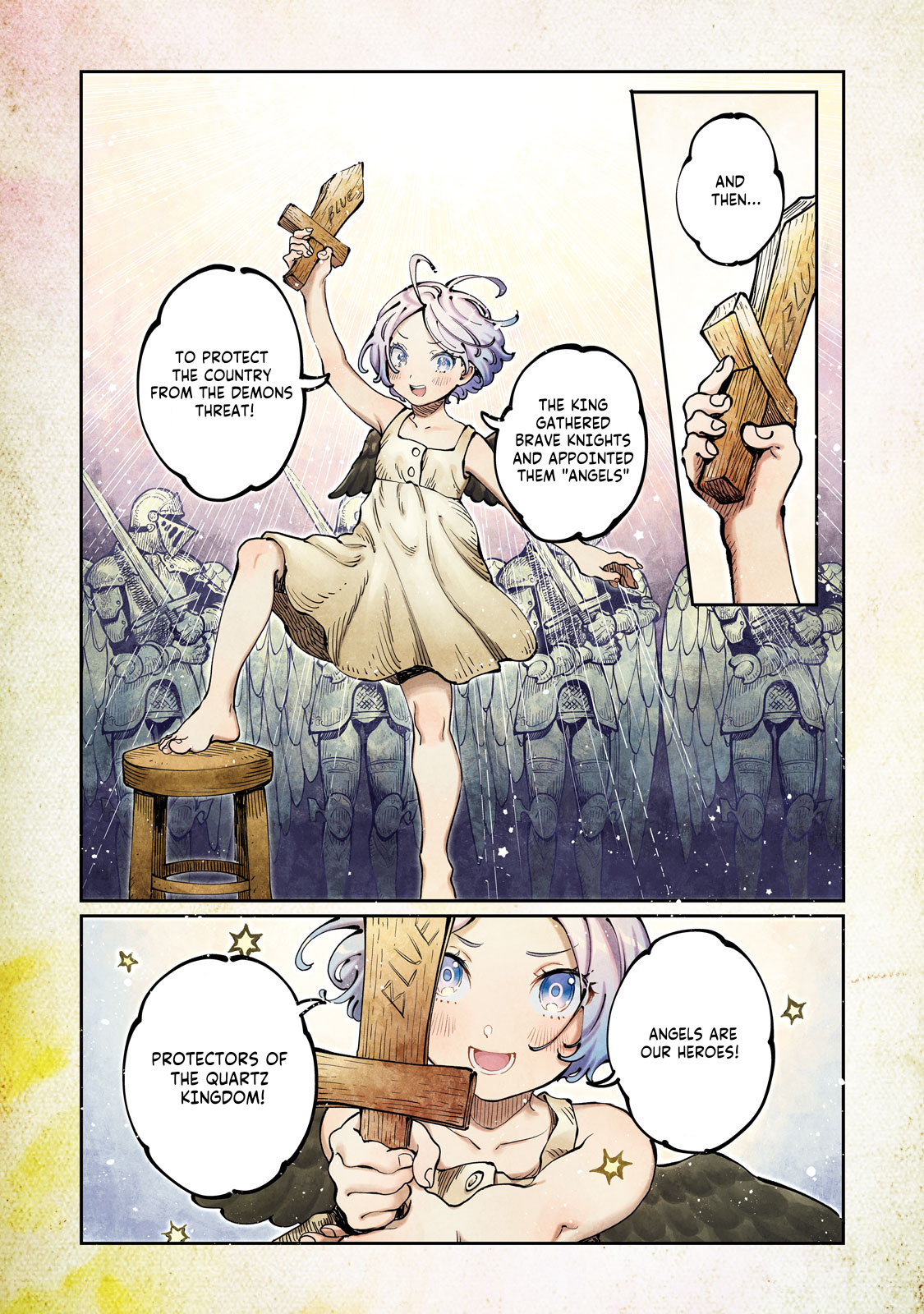 Quartz No Oukoku - Vol.1 Chapter 1: Blue, The Orphan