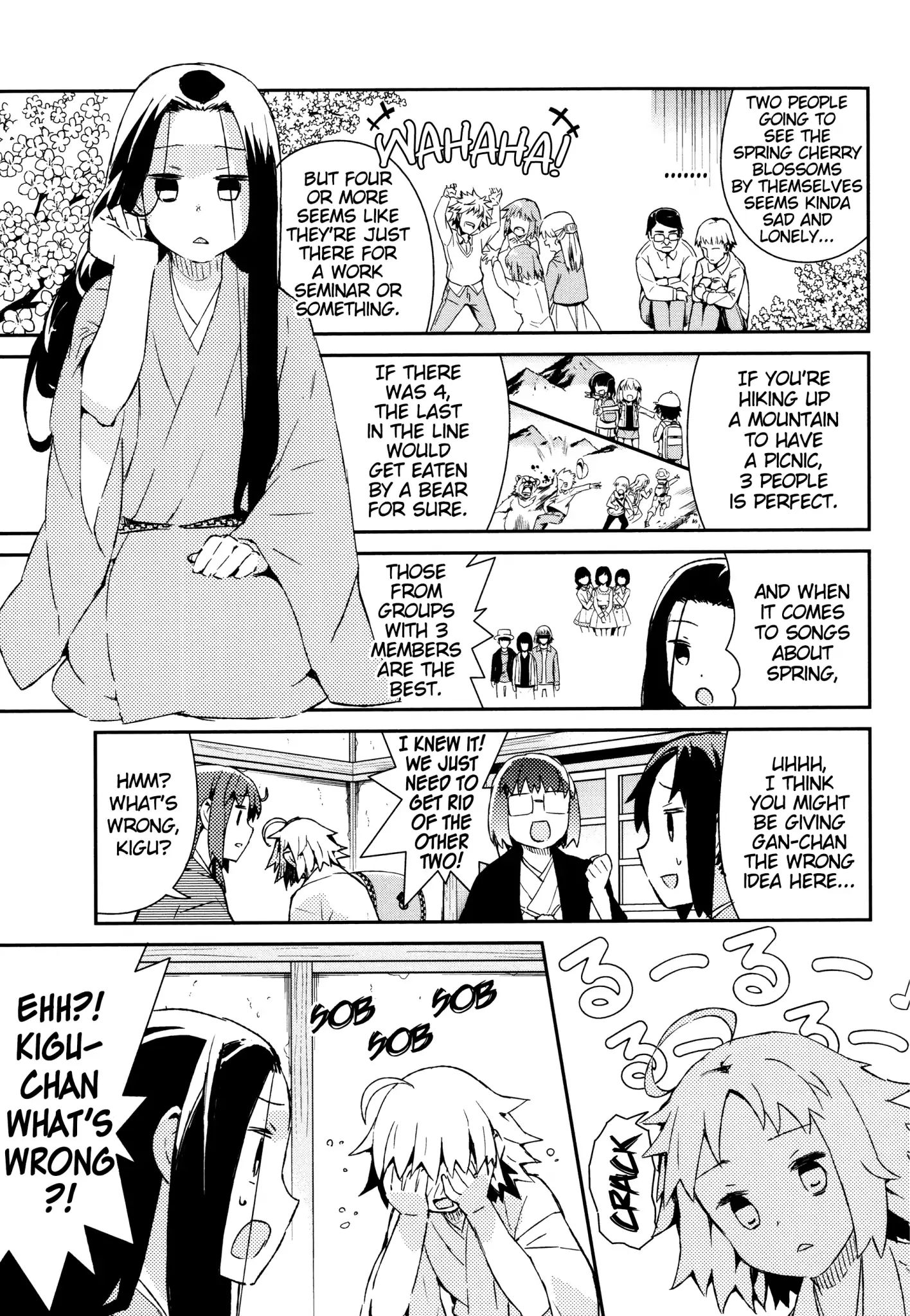 Joshiraku - Chapter 45: I Hate The Kanji For Spring