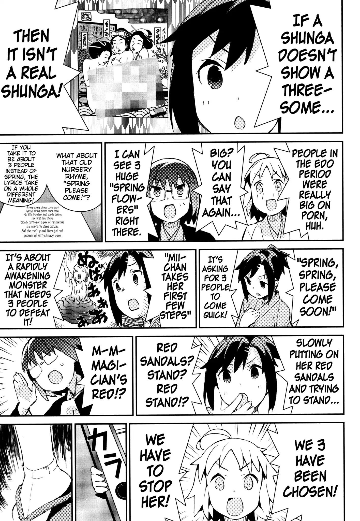 Joshiraku - Chapter 45: I Hate The Kanji For Spring