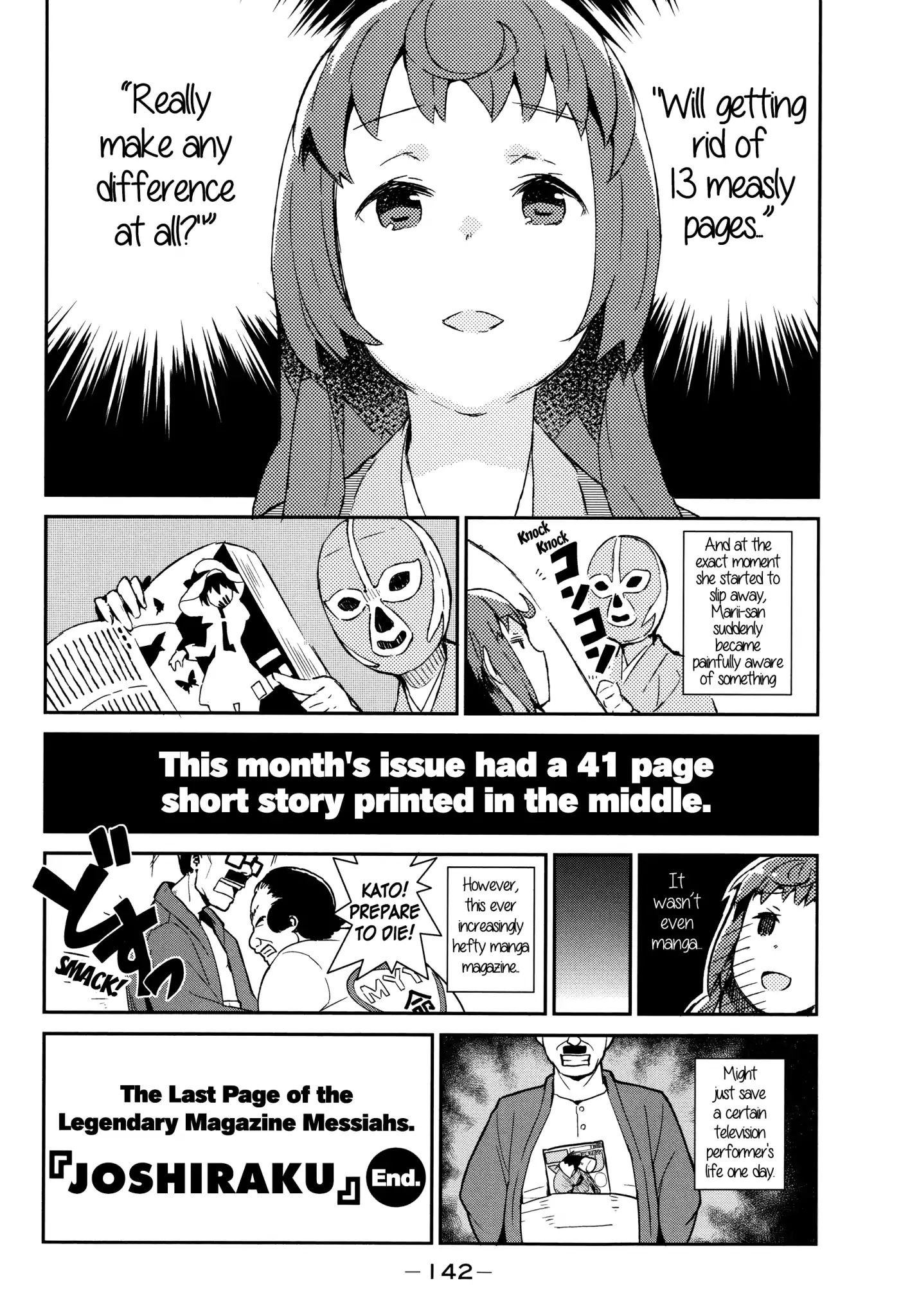 Joshiraku - Chapter 50: The Secret Of The End [End]