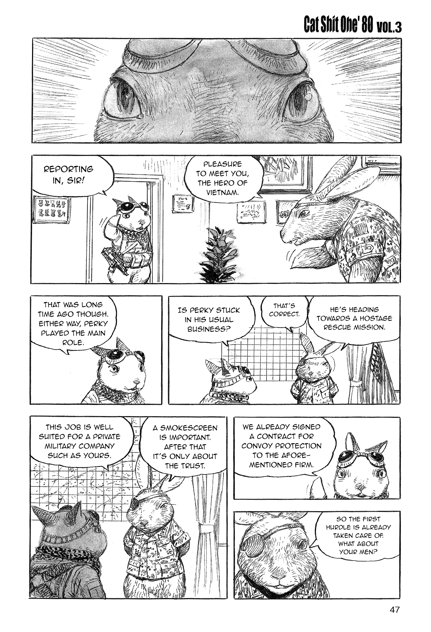 Cat Shit One '80 - Vol.3 Chapter 18.1: Rat Shit Five