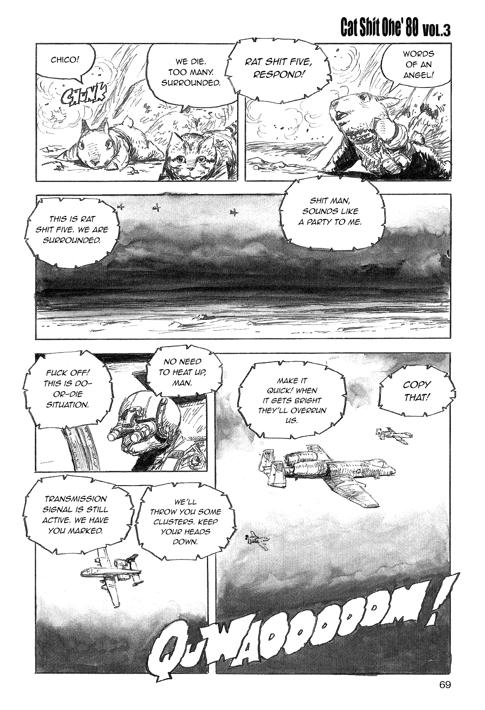 Cat Shit One '80 - Vol.3 Chapter 18.1: Rat Shit Five