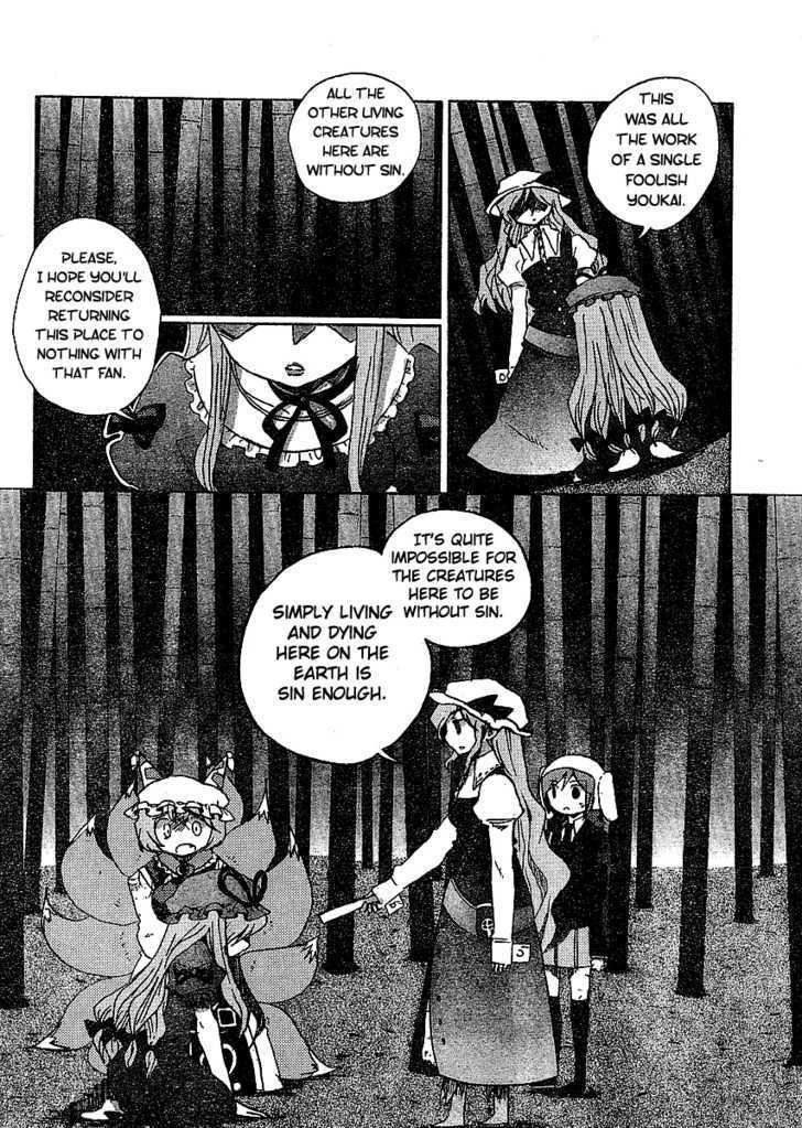 Touhou Bougetsushou - Silent Sinner In Blue - Vol.1 Chapter 18 : The Lunar Mastermind (Lq)