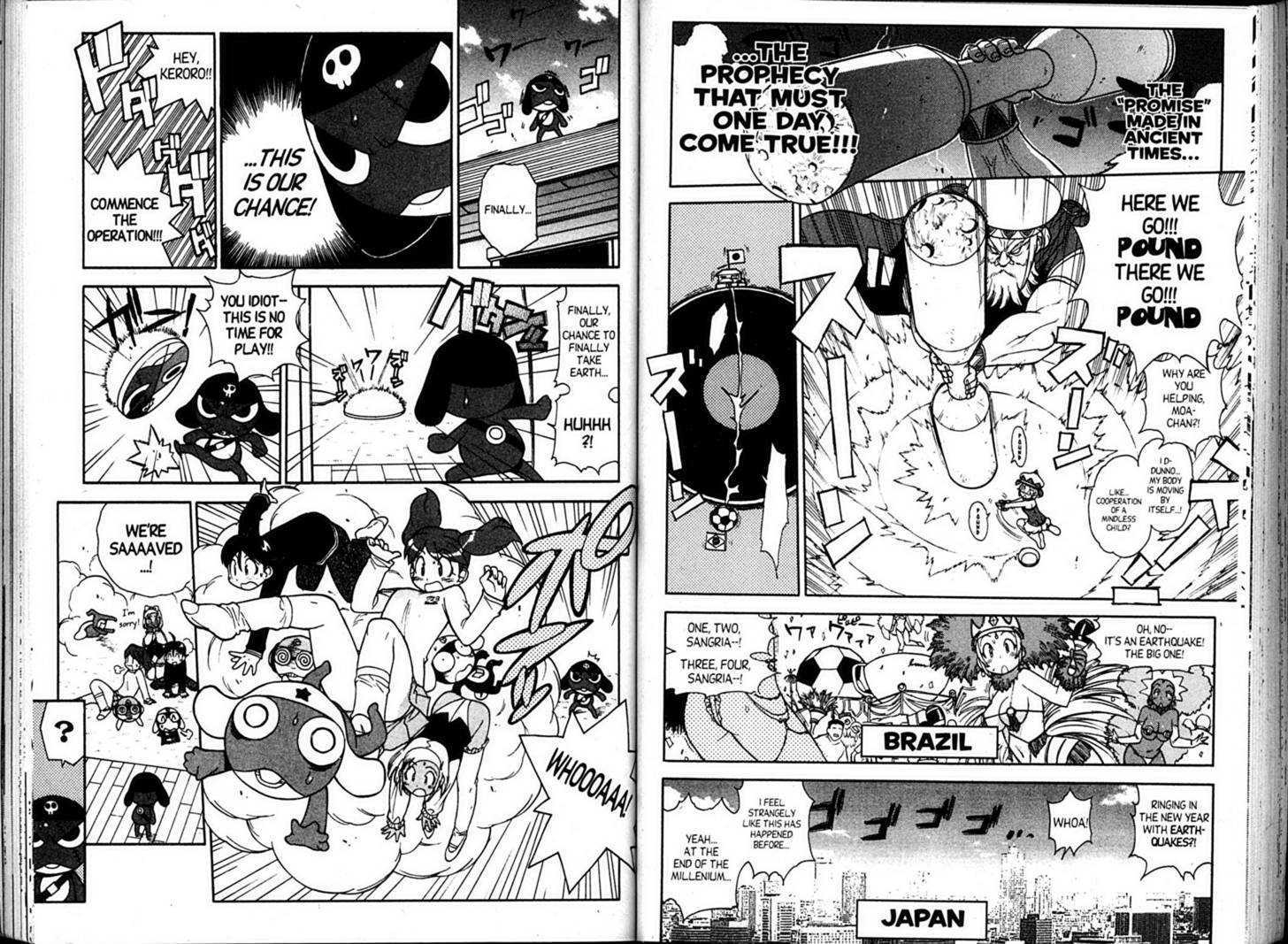 Keroro Gunsou - Vol.5 Chapter 42 : New Year's Parchessi!!