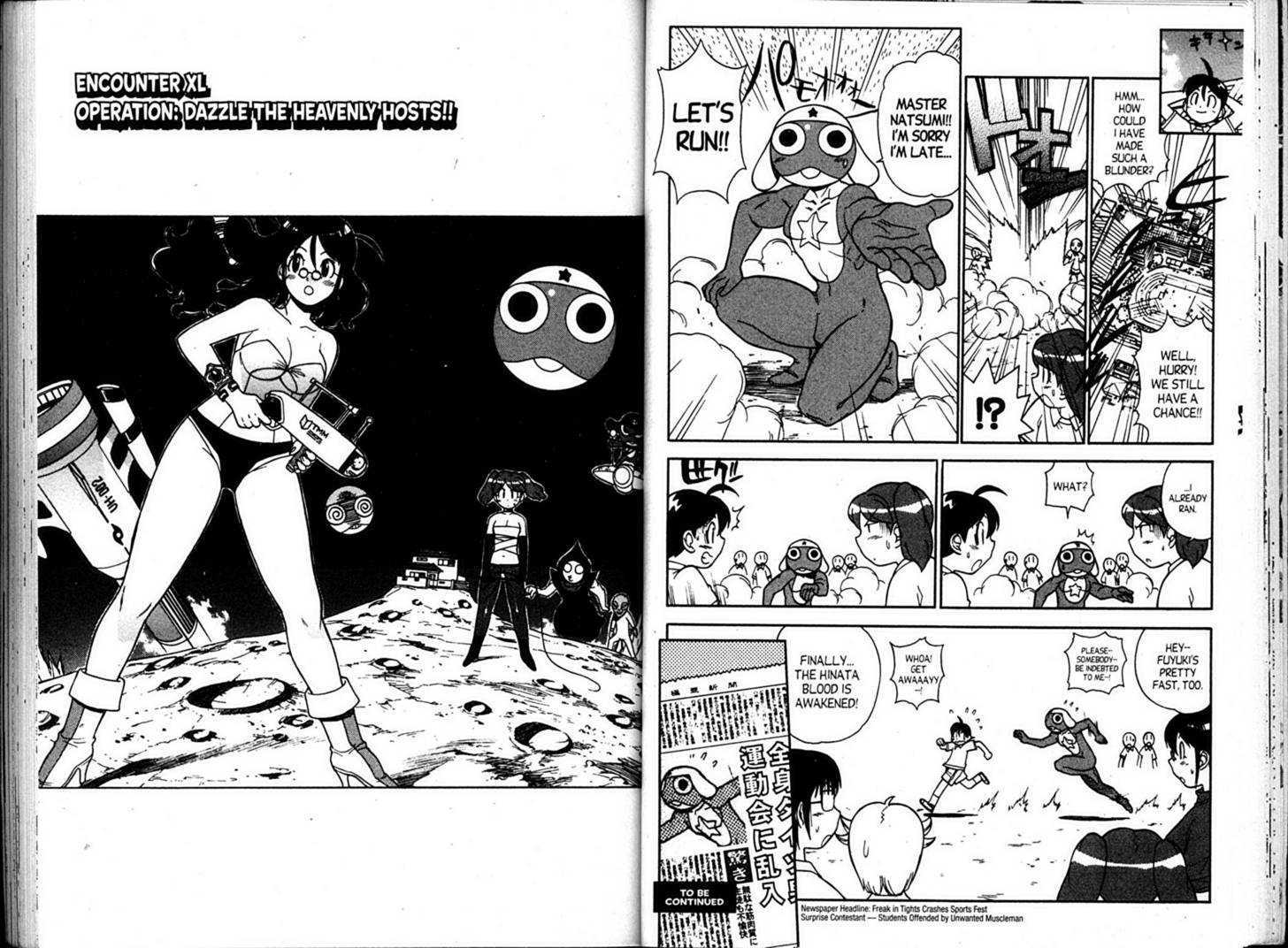 Keroro Gunsou - Vol.5 Chapter 40 : Dazzle The Heavenly Hosts!!