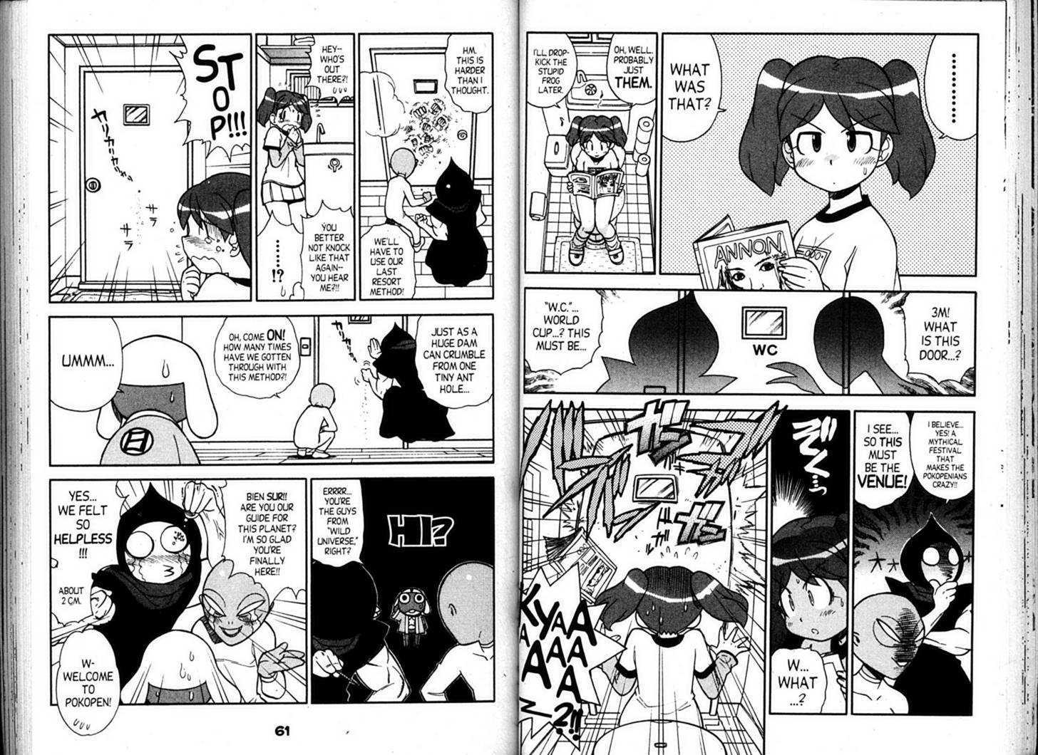 Keroro Gunsou - Vol.5 Chapter 40 : Dazzle The Heavenly Hosts!!