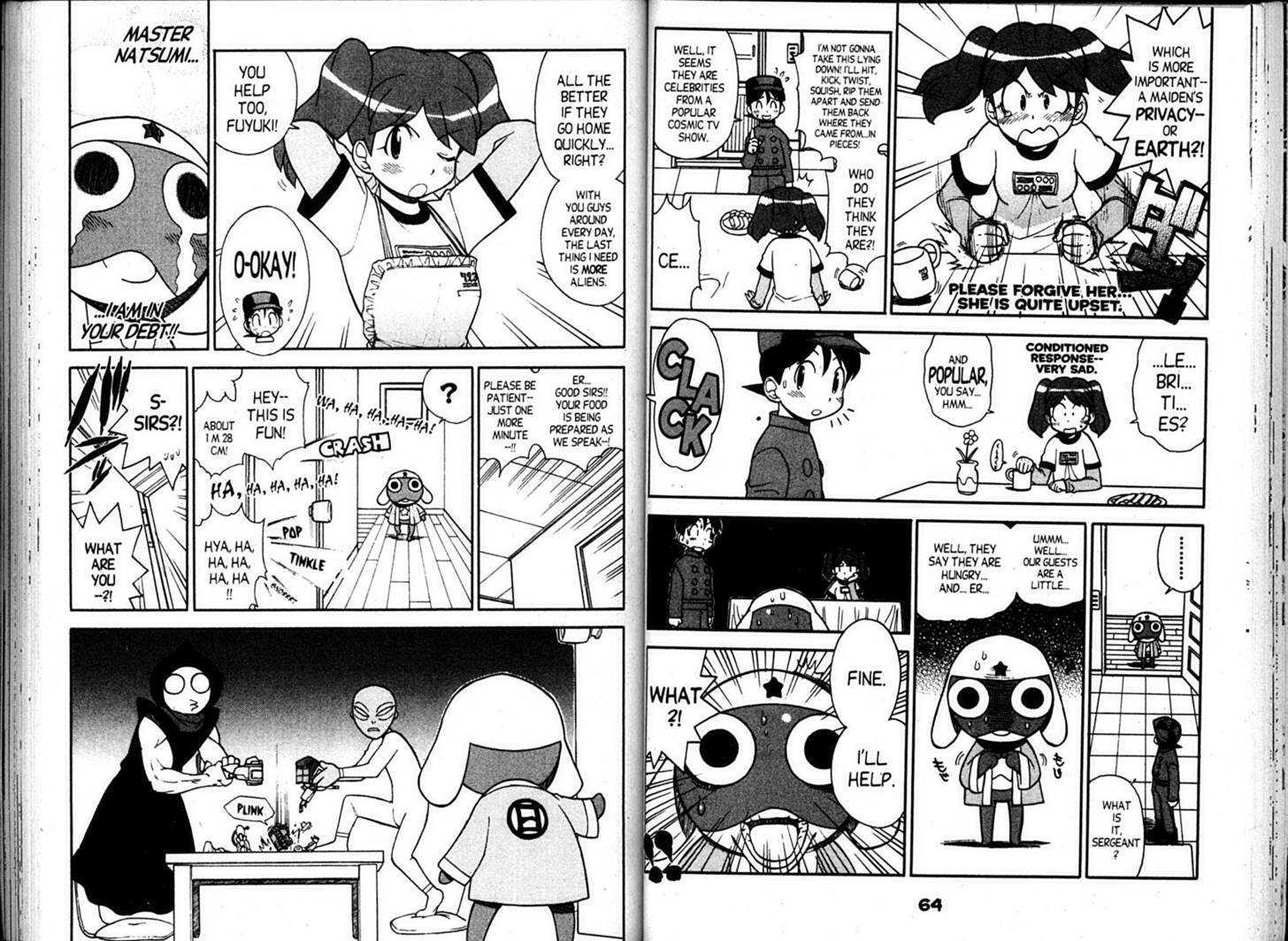 Keroro Gunsou - Vol.5 Chapter 40 : Dazzle The Heavenly Hosts!!