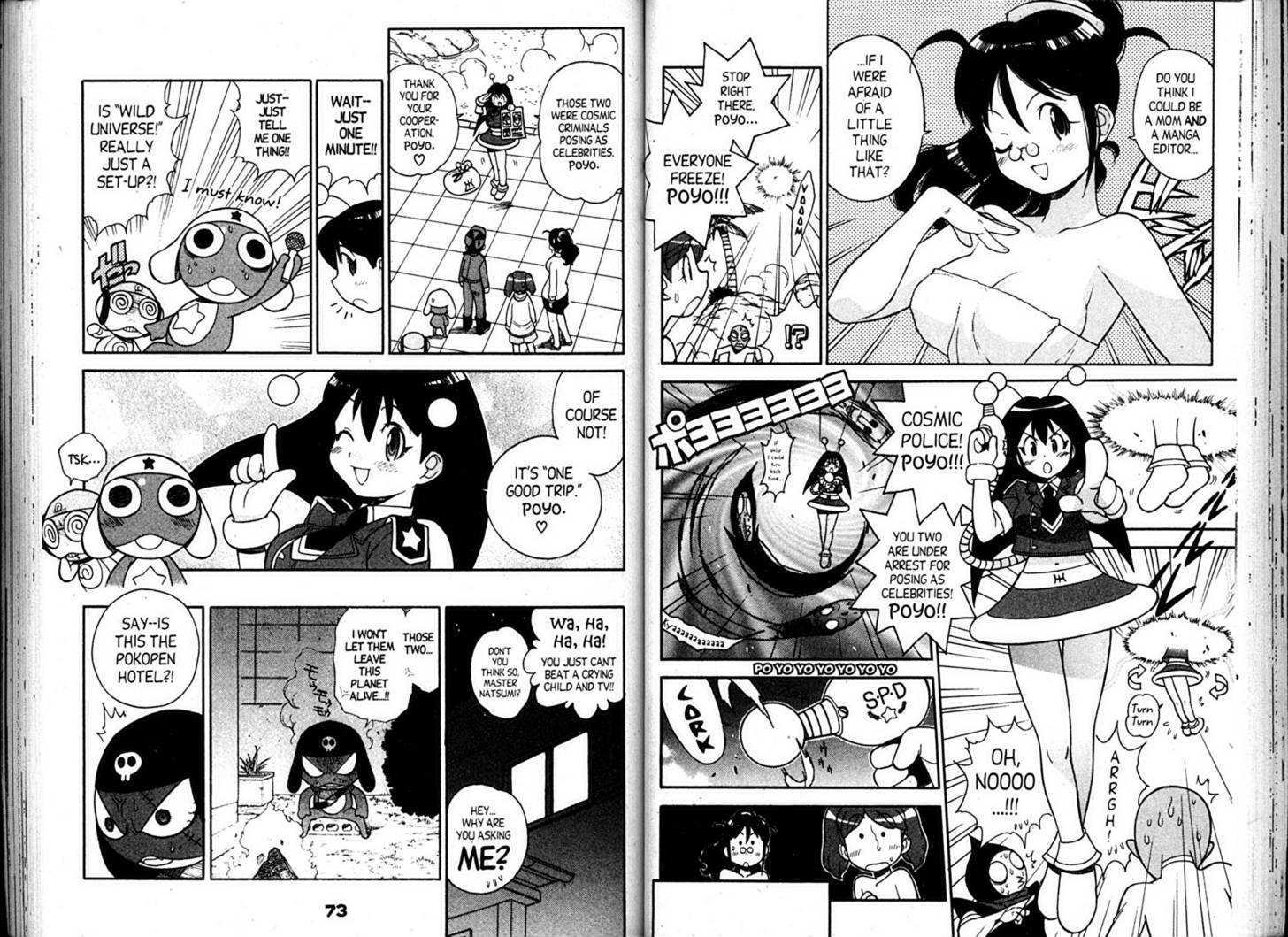 Keroro Gunsou - Vol.5 Chapter 40 : Dazzle The Heavenly Hosts!!