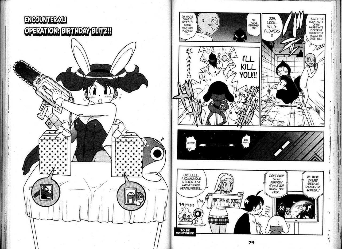 Keroro Gunsou - Vol.5 Chapter 40 : Dazzle The Heavenly Hosts!!