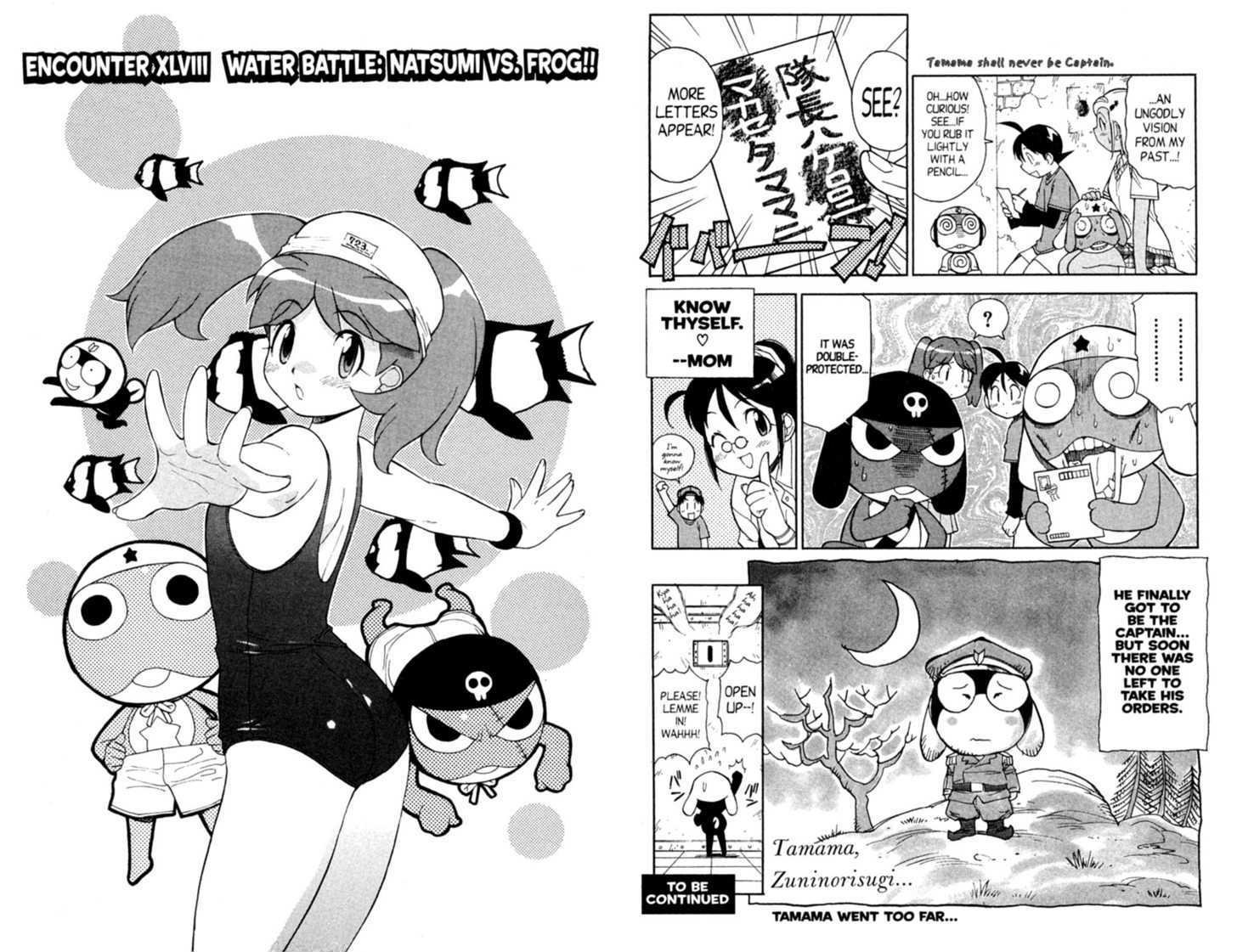 Keroro Gunsou - Vol.6 Chapter 48 : Water Battle: Natsumi Vs. Frog!!