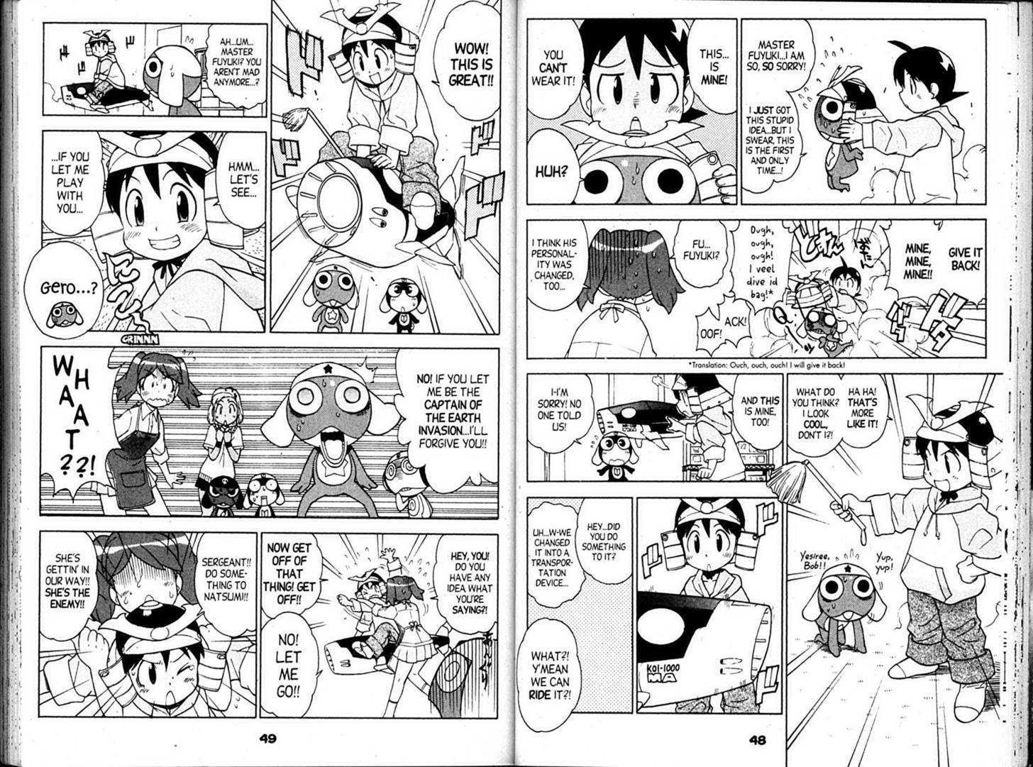 Keroro Gunsou - Vol.9 Chapter 70 : Ch 70-76