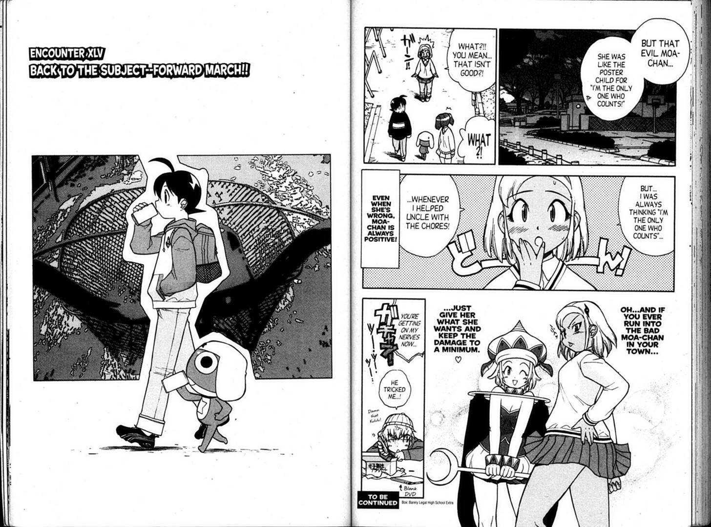 Keroro Gunsou - Vol.5 Chapter 45 : Back To The Subject-- Forward March!!