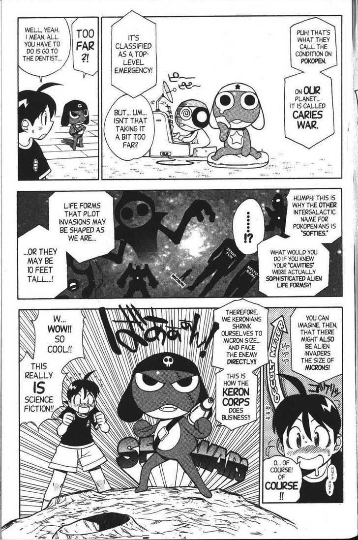 Keroro Gunsou - Vol.4 Chapter 34 : Number Three Molar: The Devil's Residence!!