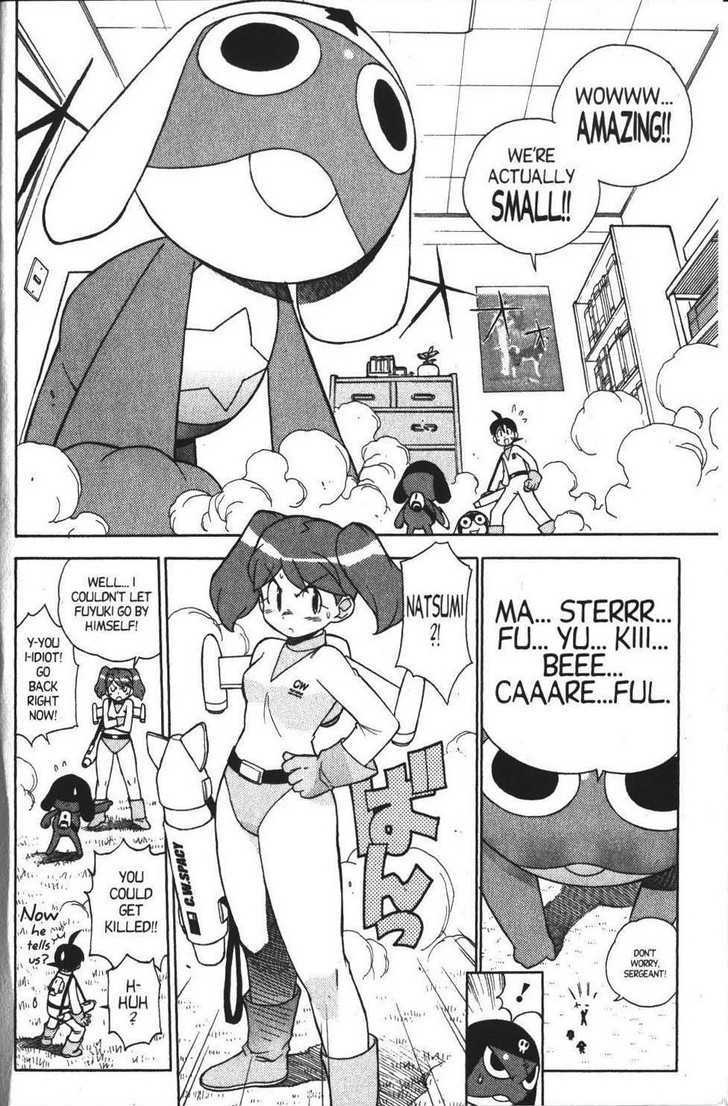 Keroro Gunsou - Vol.4 Chapter 34 : Number Three Molar: The Devil's Residence!!