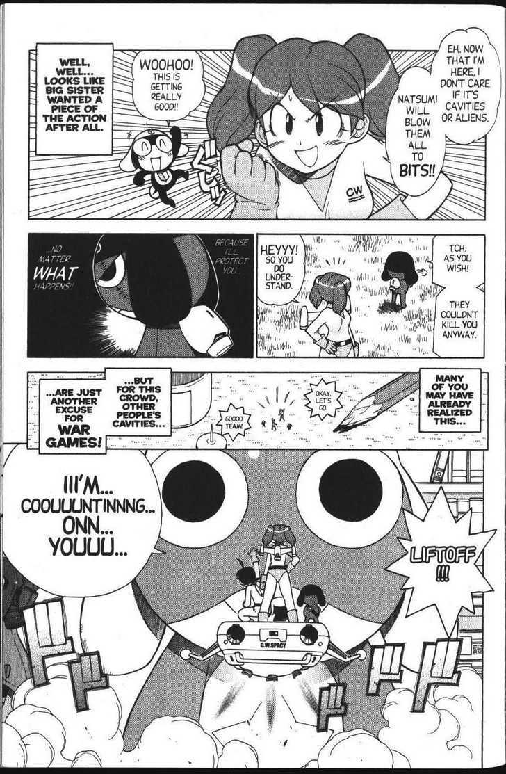 Keroro Gunsou - Vol.4 Chapter 34 : Number Three Molar: The Devil's Residence!!