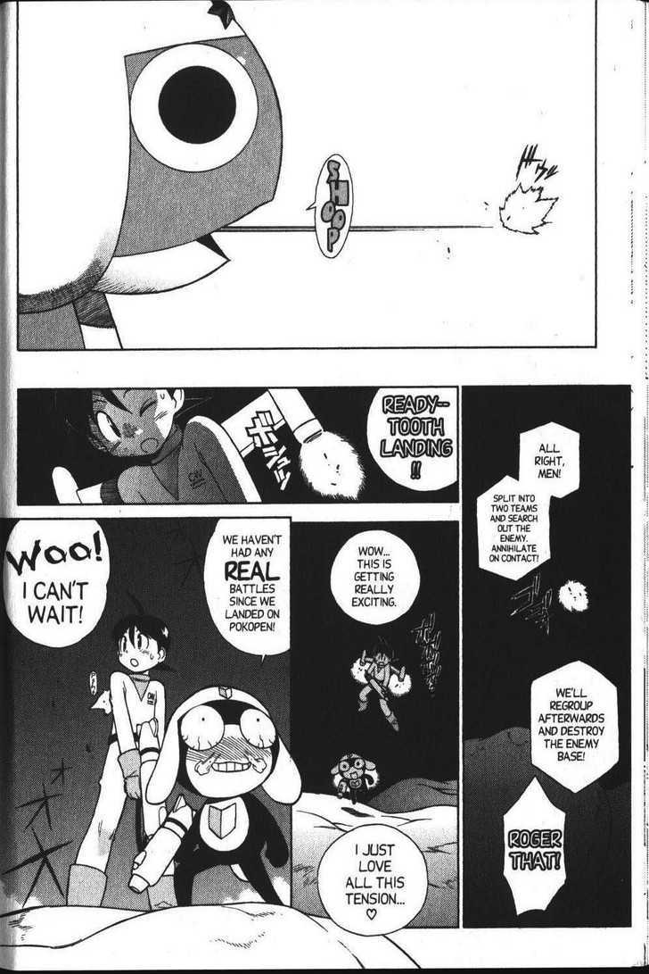 Keroro Gunsou - Vol.4 Chapter 34 : Number Three Molar: The Devil's Residence!!