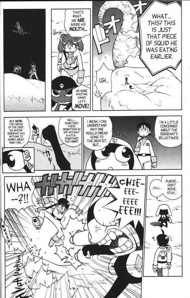 Keroro Gunsou - Vol.4 Chapter 34 : Number Three Molar: The Devil's Residence!!