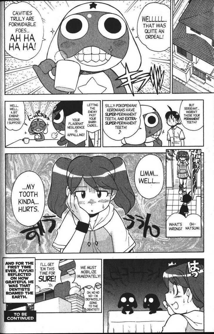 Keroro Gunsou - Vol.4 Chapter 34 : Number Three Molar: The Devil's Residence!!