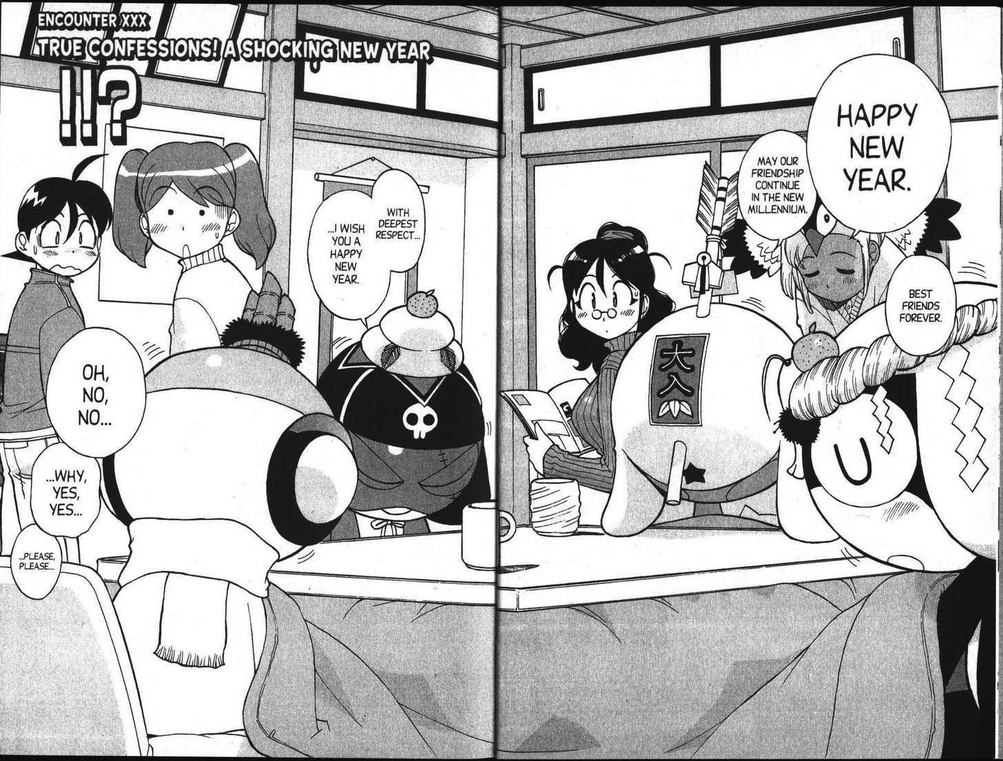 Keroro Gunsou - Vol.4 Chapter 30 : True Confessions! A Shocking New Year