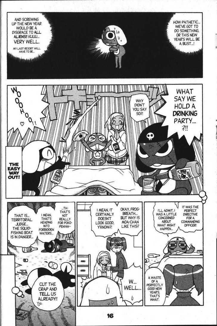 Keroro Gunsou - Vol.4 Chapter 30 : True Confessions! A Shocking New Year