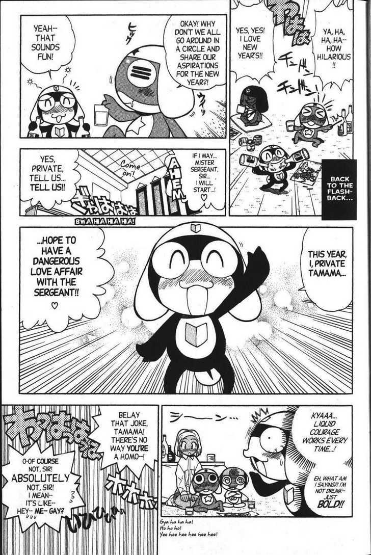 Keroro Gunsou - Vol.4 Chapter 30 : True Confessions! A Shocking New Year