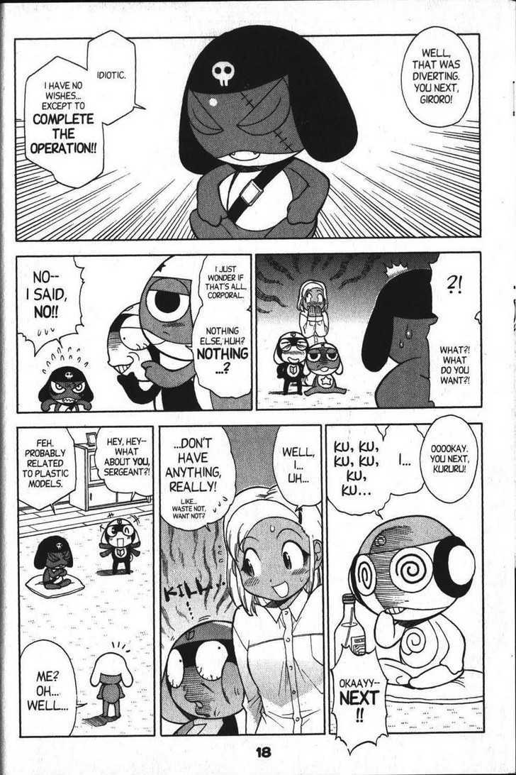 Keroro Gunsou - Vol.4 Chapter 30 : True Confessions! A Shocking New Year