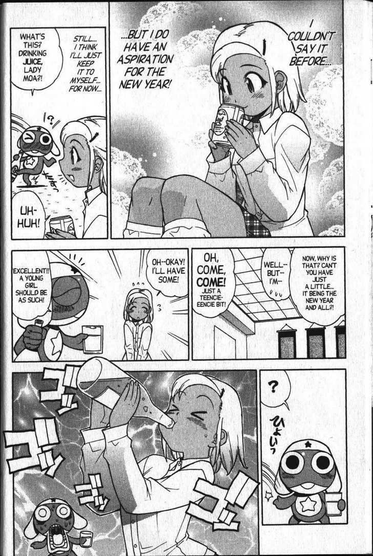 Keroro Gunsou - Vol.4 Chapter 30 : True Confessions! A Shocking New Year