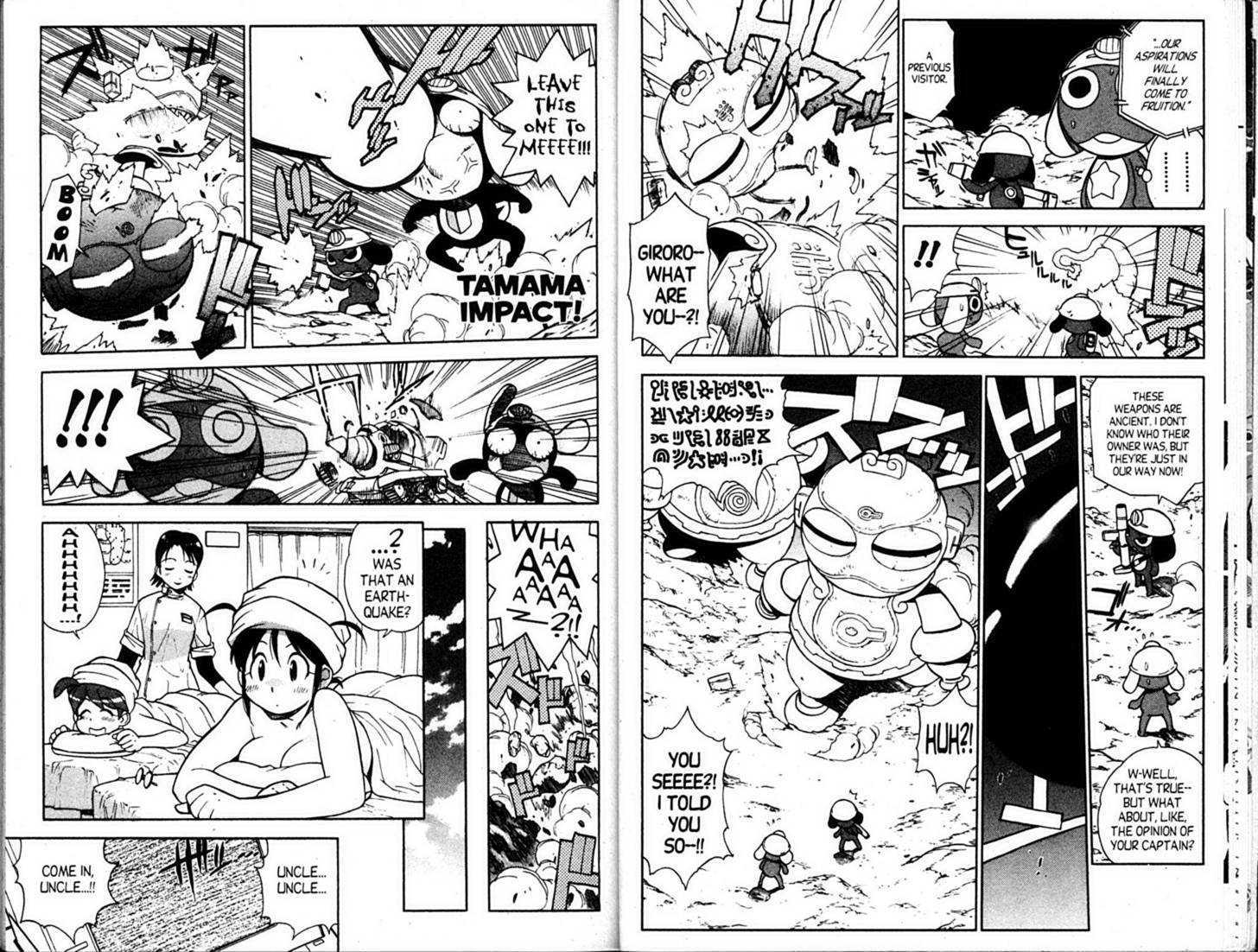 Keroro Gunsou - Vol.5 Chapter 38 : Beat The Heat! Attack From Below!!