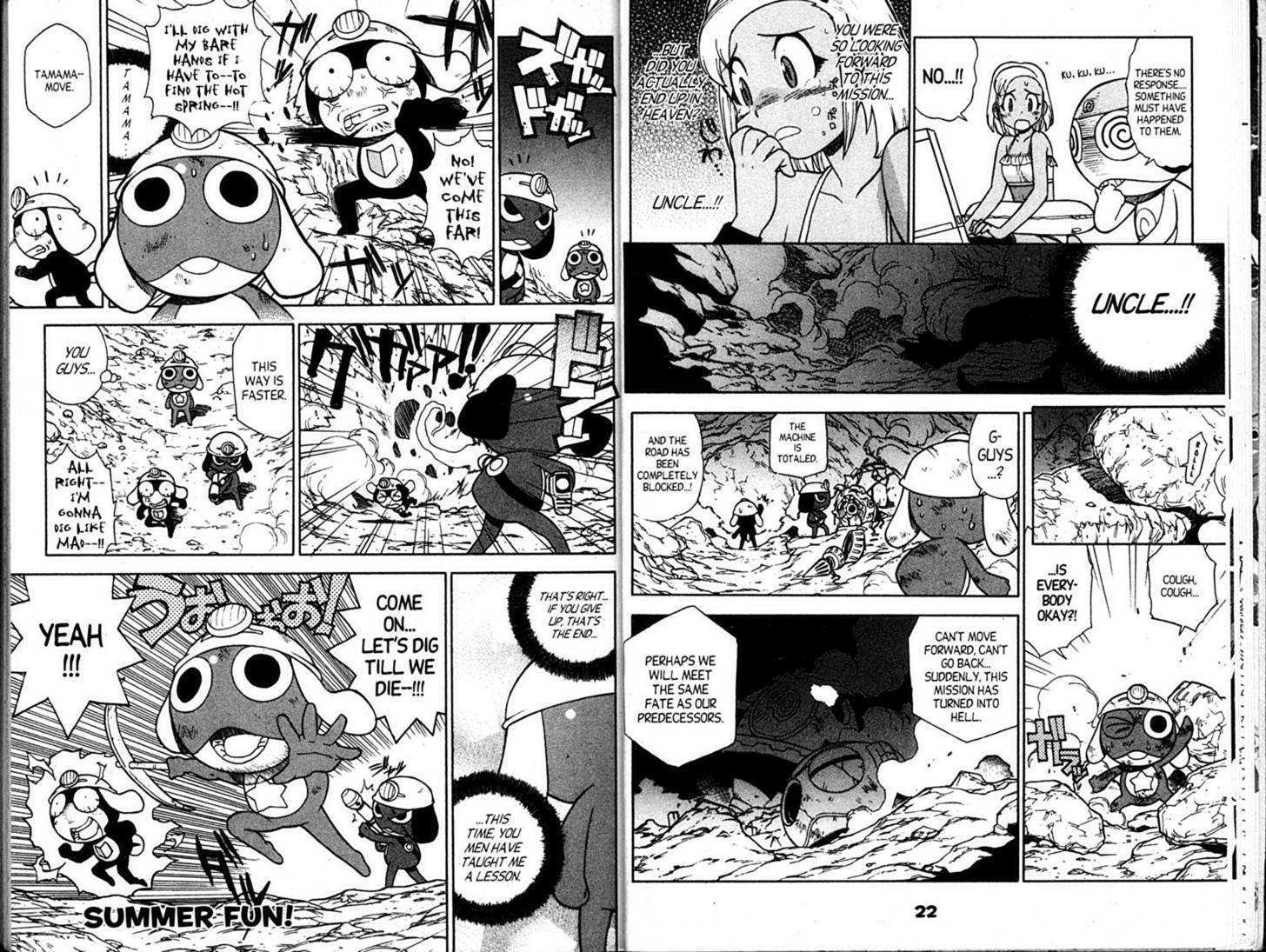 Keroro Gunsou - Vol.5 Chapter 38 : Beat The Heat! Attack From Below!!