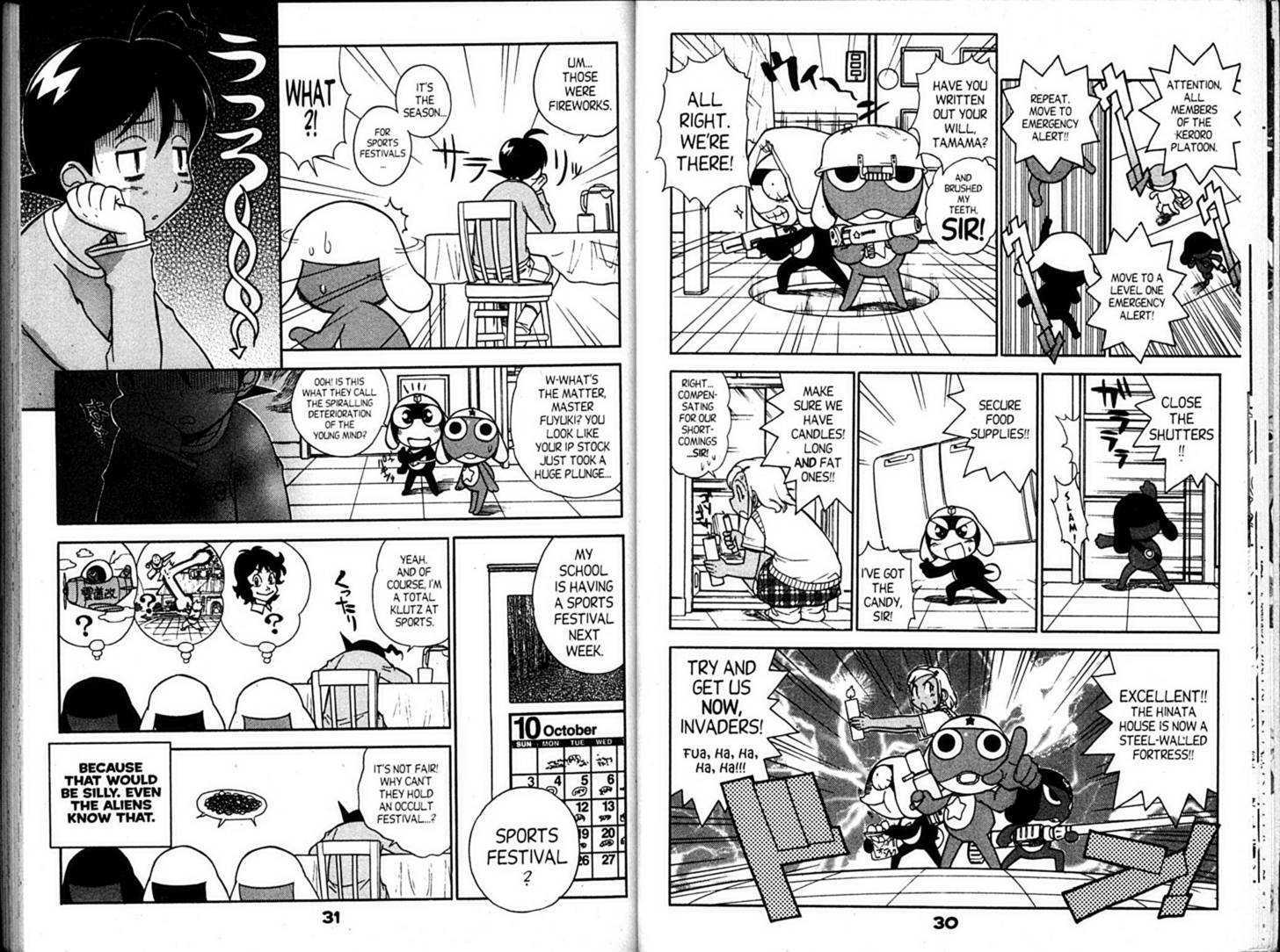 Keroro Gunsou - Vol.5 Chapter 38 : Beat The Heat! Attack From Below!!