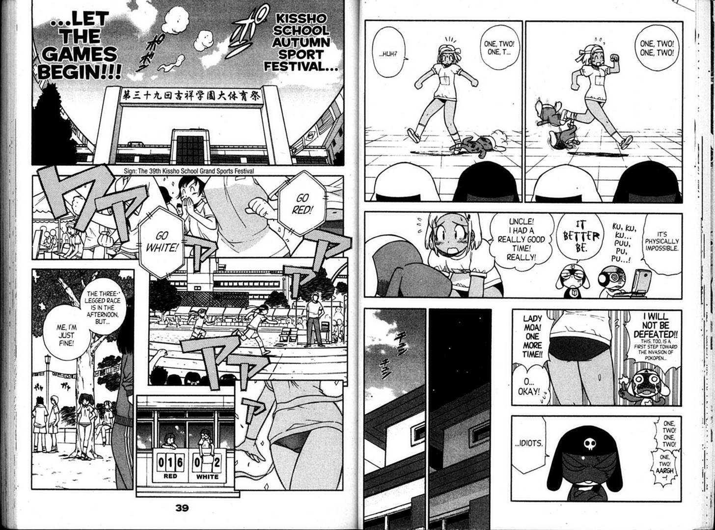 Keroro Gunsou - Vol.5 Chapter 38 : Beat The Heat! Attack From Below!!