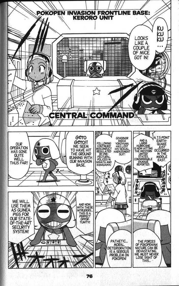 Keroro Gunsou - Vol.2 Chapter 15 : Momoka's Love: A Narrow Escape