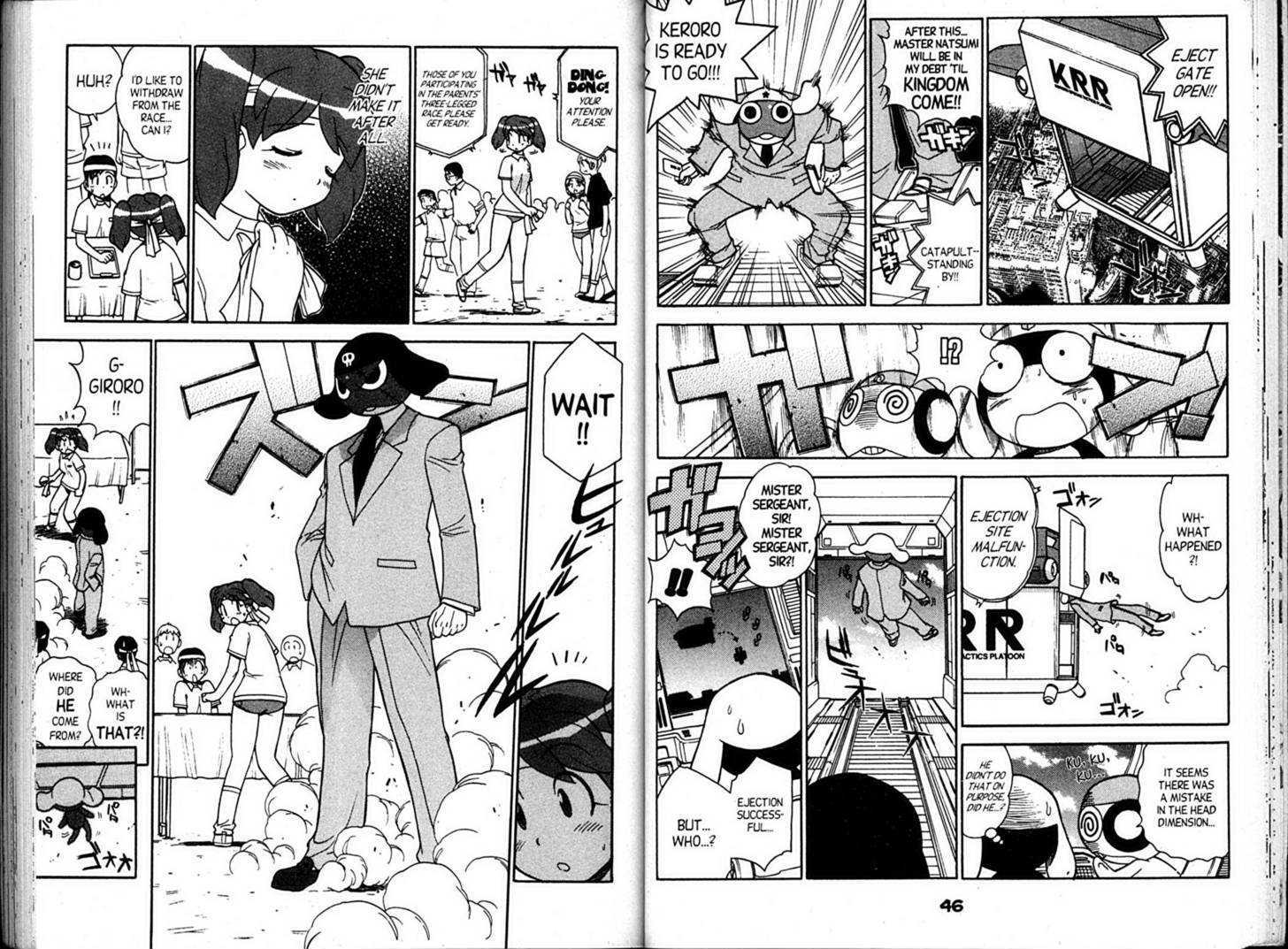 Keroro Gunsou - Vol.5 Chapter 39 : Crash The Sports Festival!!