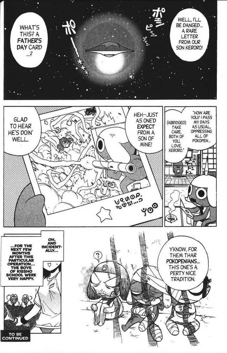 Keroro Gunsou - Vol.4 Chapter 35 : I Am You And You Are Me